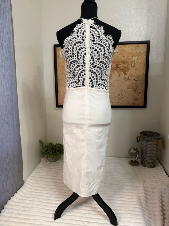 Luxxel stretch lace bodycon dress size large - Picture 2 of 8